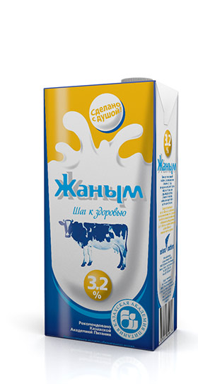 сут Жаным Молоко 3,2%