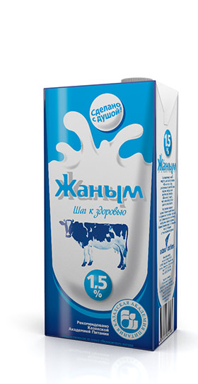сут Жаным Молоко 1,5%